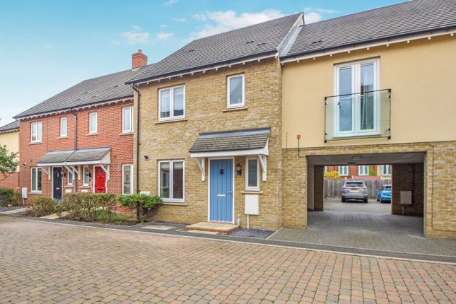 Terraced house for sale in Freston Close, St. Ives, Huntingdon