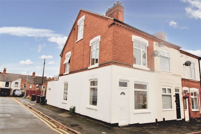 Thumbnail End terrace house for sale in Manor Street, Hinckley, Leicestershire