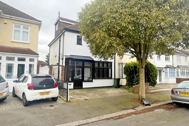 Thumbnail Semi-detached house for sale in Clive Road, Heath Park, Romford