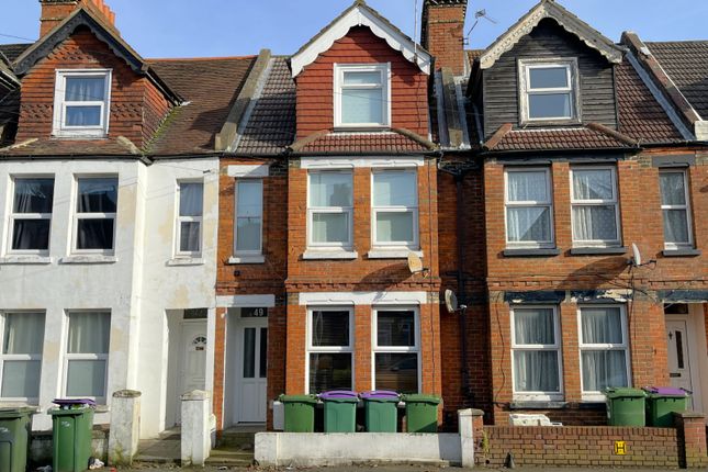 Thumbnail Terraced house for sale in Radnor Park Road, Folkestone, Kent