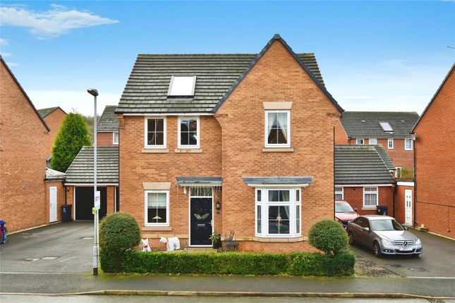 Detached house for sale in Bowers Drive, Silverdale, Newcastle, Staffordshire