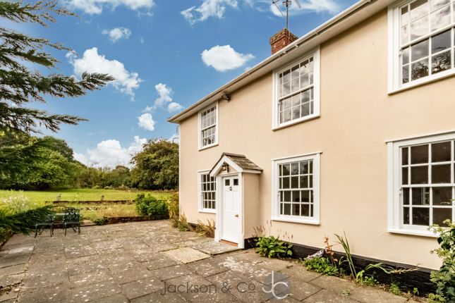 Thumbnail Detached house to rent in Church Road, Wickham St. Paul, Halstead