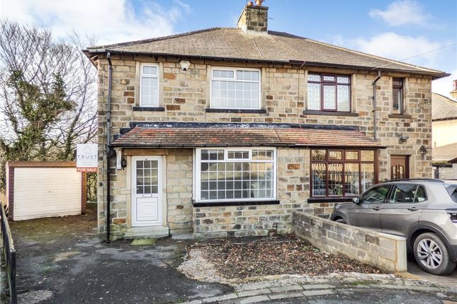 Thumbnail Semi-detached house for sale in Briarwood Avenue, Riddlesden, Keighley, West Yorkshire