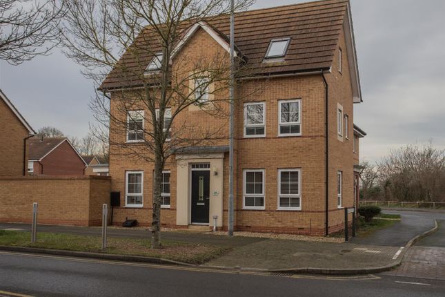 Thumbnail Semi-detached house for sale in Drake Avenue, Hempsted, Peterborough