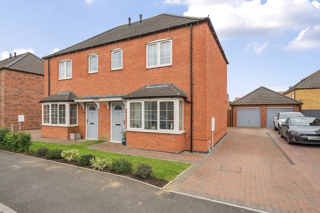 Thumbnail Semi-detached house for sale in Lincoln Road, Ingham, Lincoln, Lincolnshire