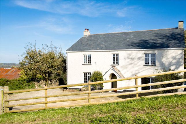 Detached house for sale in Lower Ebsworthy, Bridestowe, Okehampton, Devon