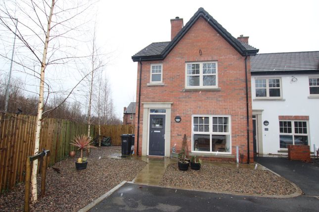Thumbnail Terraced house for sale in Loughshore Manor, Newtownabbey, County Antrim