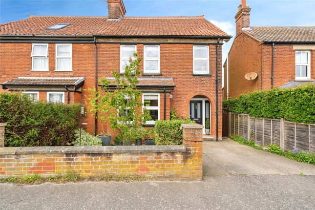 Semi-detached house for sale in Norwich Road, North Walsham, Norfolk