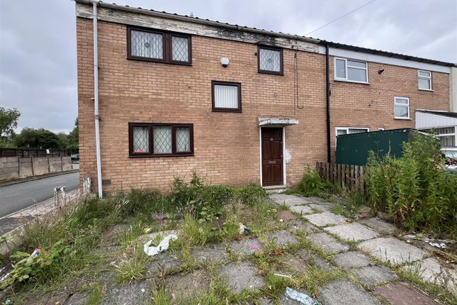 Thumbnail End terrace house for sale in Bentley Street, Clock Face, St. Helens