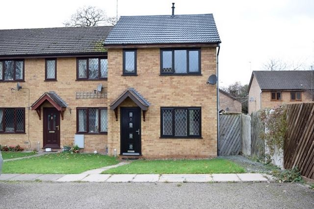Thumbnail End terrace house to rent in Applewood Close, West Felton, Oswestry