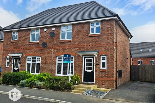 Thumbnail Semi-detached house for sale in Linseed Crescent, Worsley, Manchester, Greater Manchester