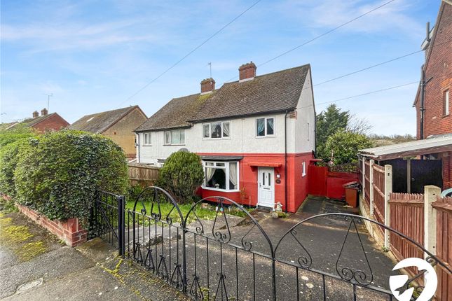 Thumbnail Semi-detached house for sale in Roosevelt Avenue, Chatham, Kent