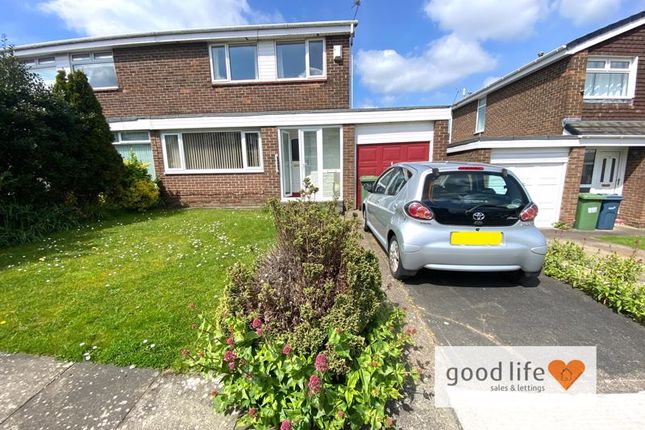 Thumbnail Semi-detached house for sale in Merrington Close, Moorside, Sunderland