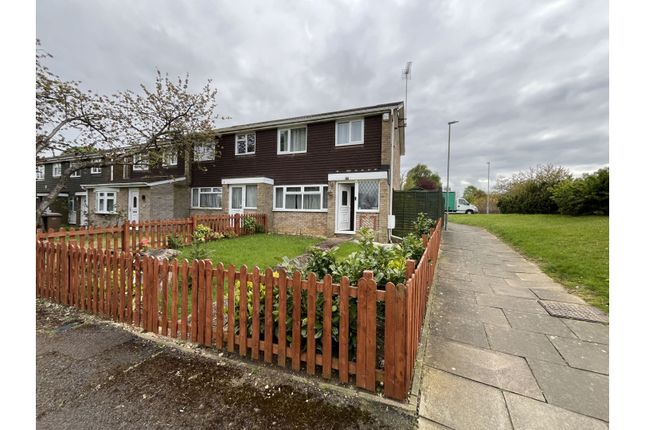 Thumbnail End terrace house for sale in Verulam Gardens, Luton