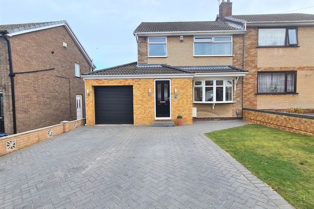 Thumbnail Semi-detached house for sale in Clayfield View, Mexborough