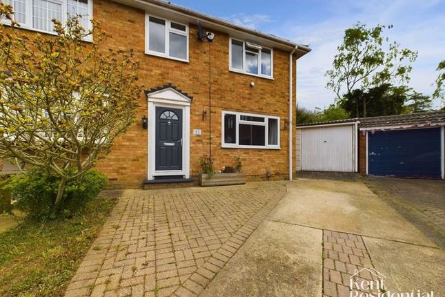 Semi-detached house for sale in Cobdown Close, Aylesford
