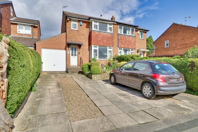 Thumbnail Semi-detached house for sale in Moseley Wood Croft, Cookridge, Leeds, West Yorkshire