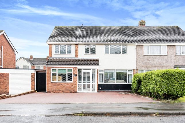 Semi-detached house for sale in Curborough Road, Lichfield, Staffordshire