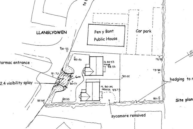 Land for sale in Llangludwen, Whitland, Carmarthenshire