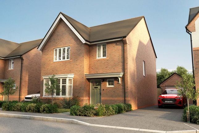 Thumbnail Detached house for sale in "The Wren" at Leighton Road, Toddington, Dunstable