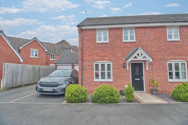 Semi-detached house for sale in Triumph Road, Hinckley