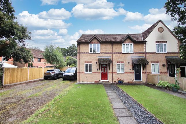 Thumbnail End terrace house for sale in Epsom Close, Horton Heath, Eastleigh