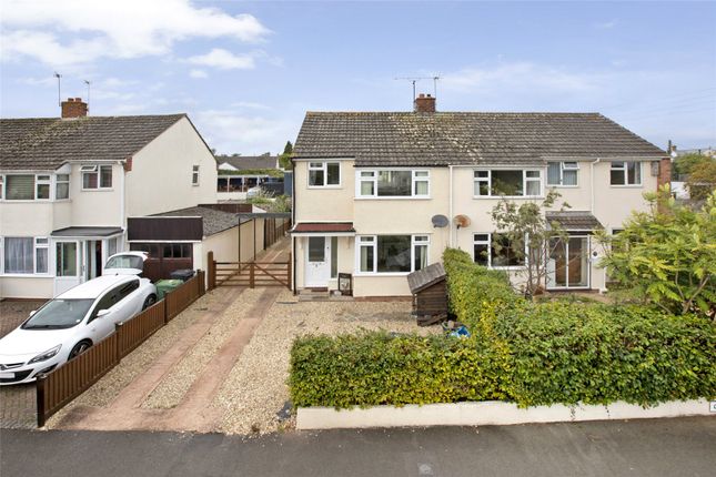 Thumbnail Semi-detached house for sale in Galmington Drive, Taunton, Somerset