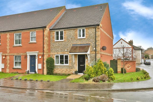 Thumbnail End terrace house for sale in Priory Terrace, Marham, King's Lynn
