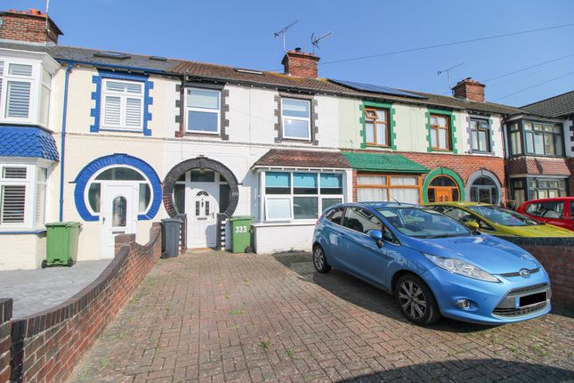 Thumbnail Terraced house for sale in Chatsworth Avenue, Cosham, Portsmouth