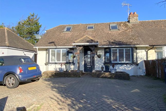 Thumbnail Semi-detached house for sale in Cokeham Road, Sompting, West Sussex