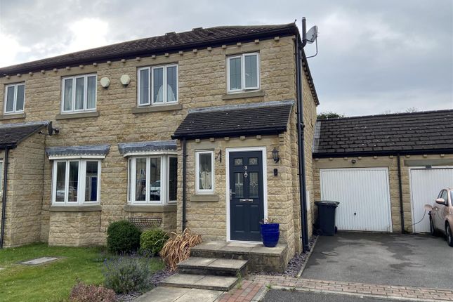 Semi-detached house for sale in Huddleston Court, Mirfield