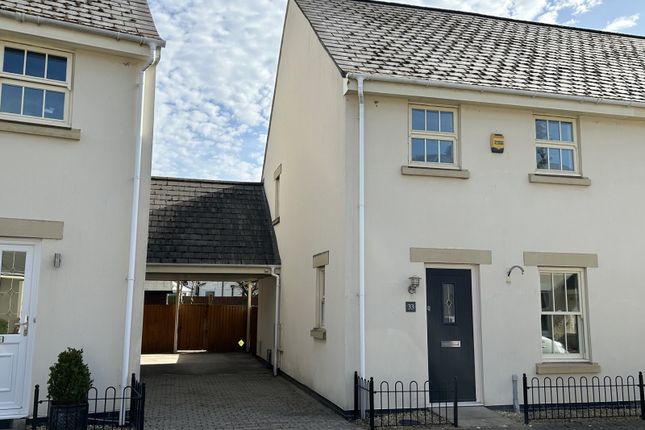Semi-detached house for sale in Dan Y Gollen, Crickhowell, Powys.