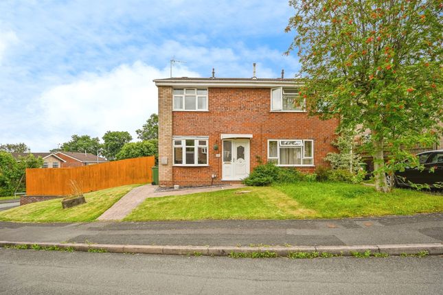 Thumbnail Semi-detached house for sale in Burlington Drive, Stafford