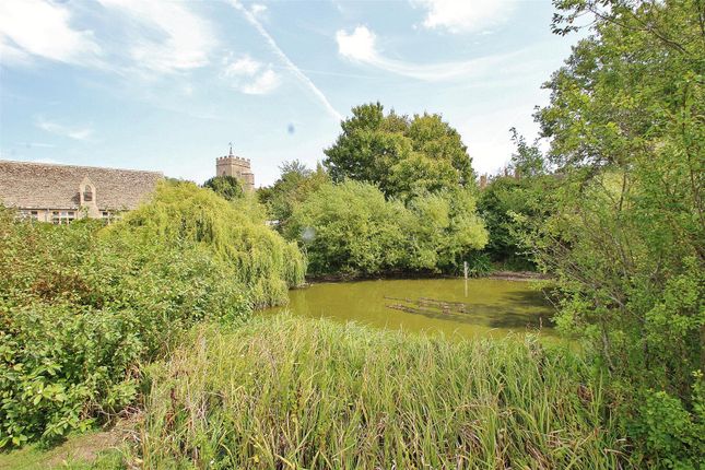 Tallet Barn Pond And Church In Village.Jpg