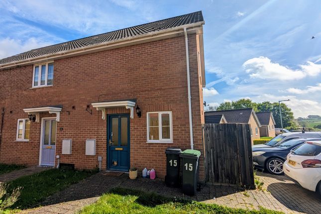 Thumbnail Terraced house for sale in Pettiward Close, Great Finborough, Stowmarket