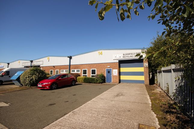 Light industrial to let in Unit 19, Bloomfield Park, Bloomfield Road, Tipton