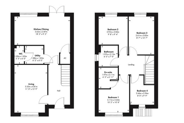 Lindley Walk,The Stapleton, Plot 2, Wood Lane, Nuneaton photo 2