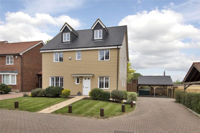 Thumbnail Detached house for sale in Ightham Close, The Chase, Longfield, Kent