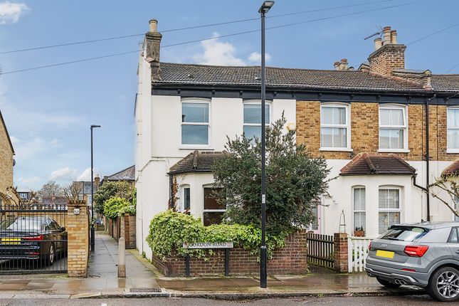 Thumbnail End terrace house for sale in Gordon Road, Enfield