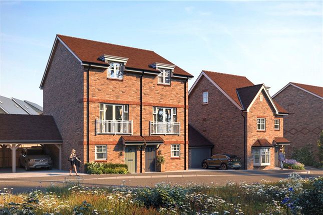 Thumbnail Semi-detached house for sale in Ively Road, Fleet, Hampshire