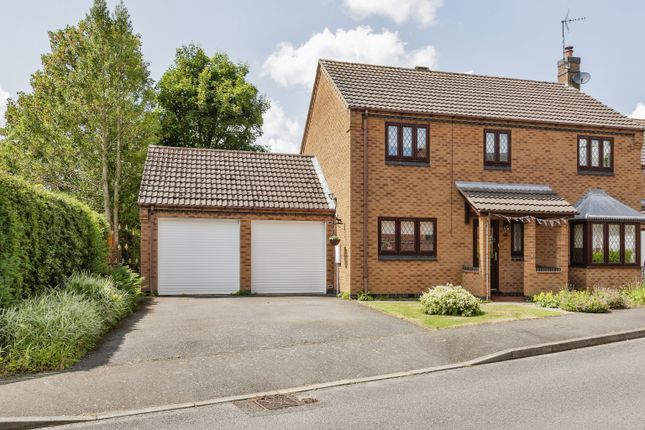 Thumbnail Detached house for sale in Manor Gardens, Desford, Leicester