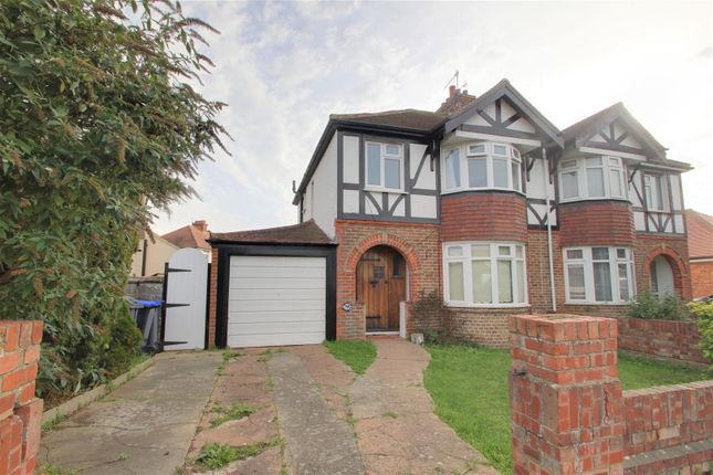Semi-detached house for sale in Bramley Road, Broadwater, Worthing