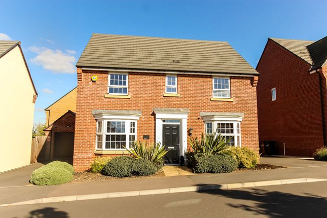 Thumbnail Detached house for sale in Packwood Crescent, Earls Barton, Northampton