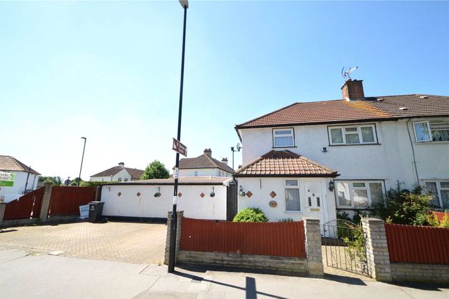 Thumbnail Semi-detached house for sale in Crowley Crescent, South Croydon, Croydon