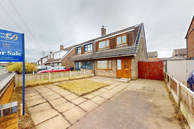 Thumbnail Semi-detached house for sale in Four Acre Lane, Clock Face, St. Helens, 4