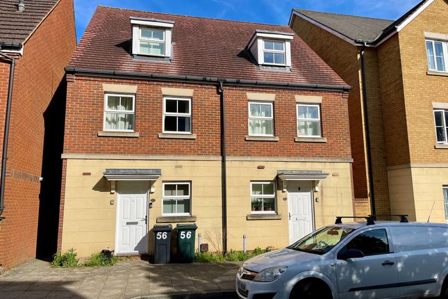 Thumbnail Semi-detached house to rent in Sir John Fogge Avenue, Ashford