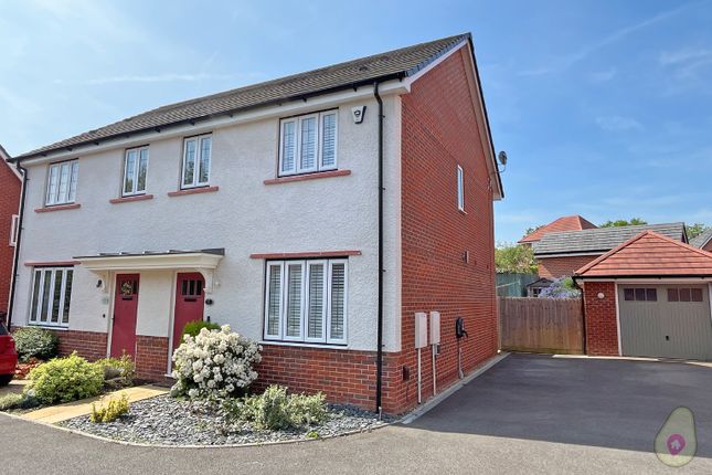 Thumbnail Semi-detached house for sale in Porthcawl Drive, Binfield, Berkshire