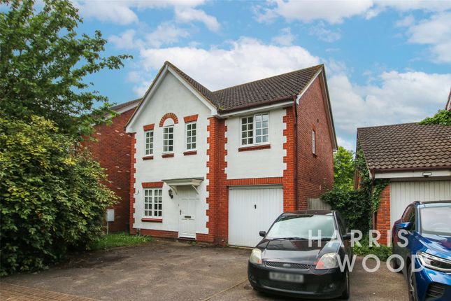 Thumbnail Detached house for sale in Lilian Impey Drive, Highwoods, Colchester, Essex