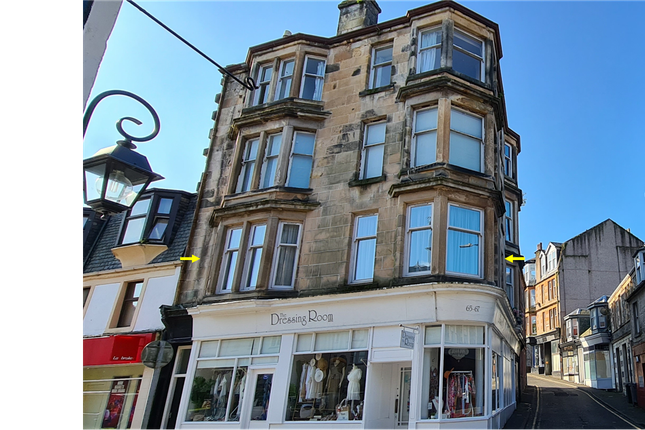 Thumbnail Flat for sale in Montague Street, Rothesay, Isle Of Bute