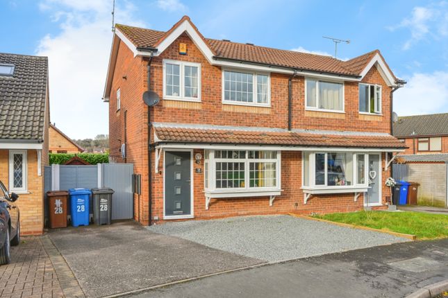 Semi-detached house for sale in Redwood Drive, Burton-On-Trent, Staffordshire